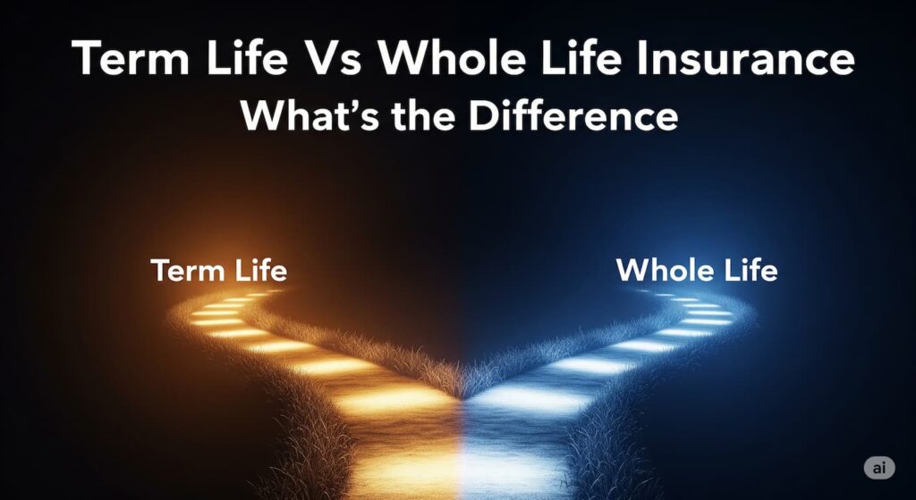 Term life vs. whole life insurance What's the difference