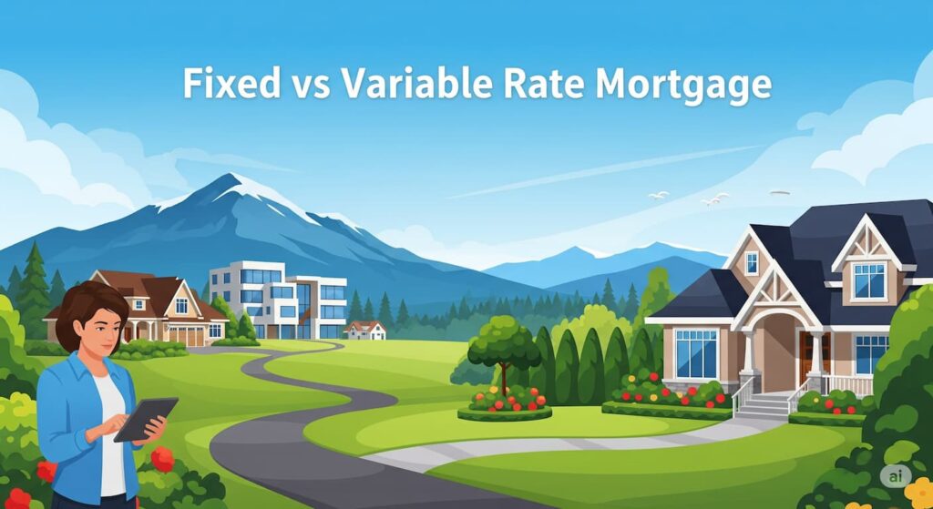 Fixed Rate vs. Variable Rate Mortgage in Canada